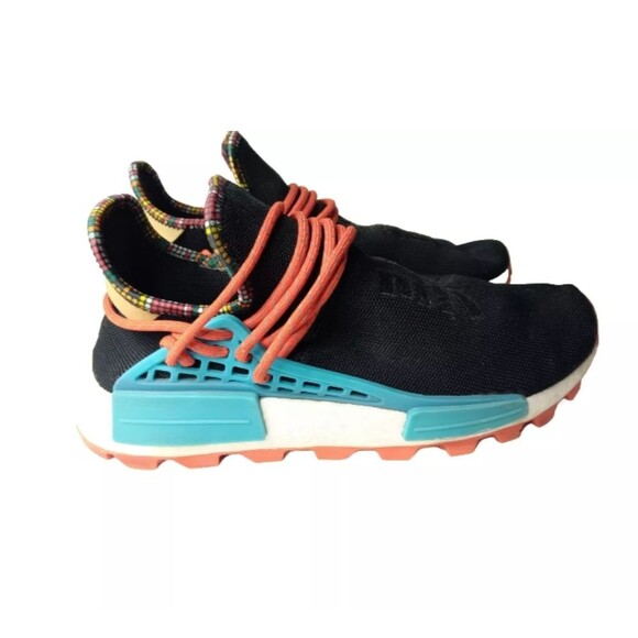 Adidas NMD HU Human Race x Pharrell Inspiration Pack Black EE7582 Mens Size 8.5